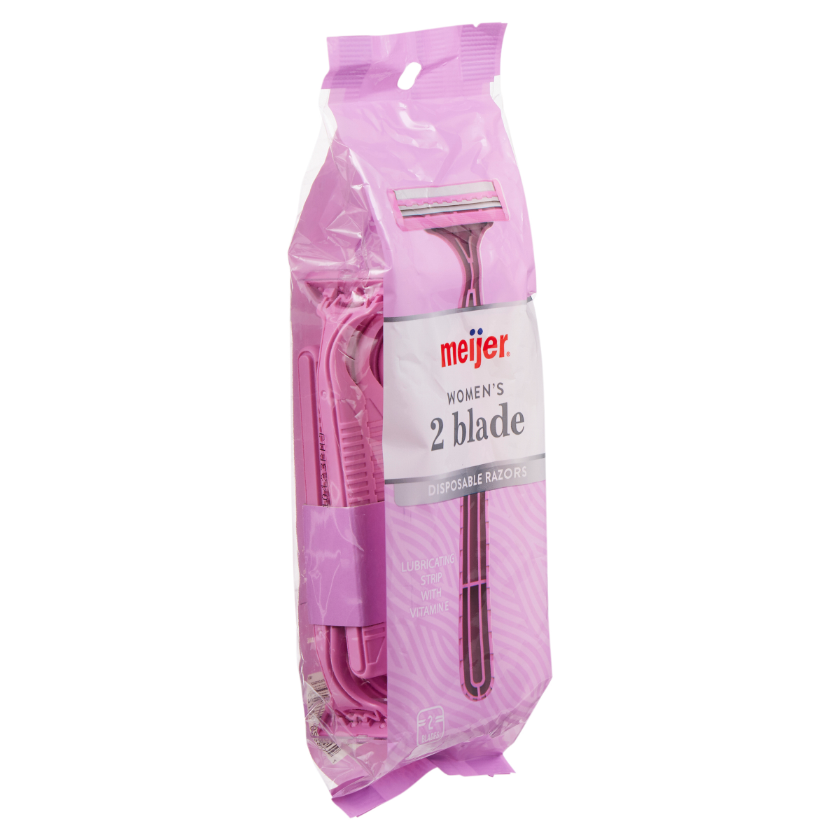 slide 22 of 29, Meijer Womens 2 Blade Dispo Razor, 10 ct