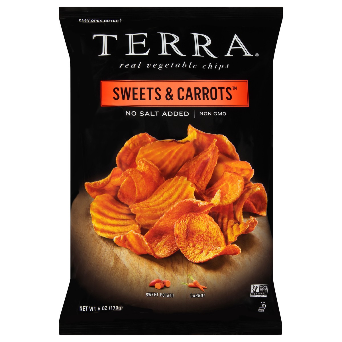 slide 9 of 9, Terra Sweet Potato And Carrots, 6 oz