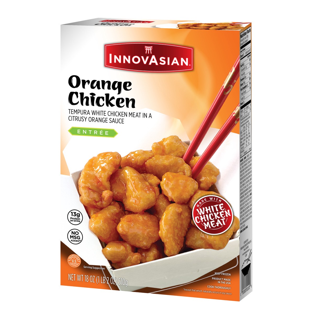 slide 3 of 9, InnovAsian Orange Chicken, 18 oz