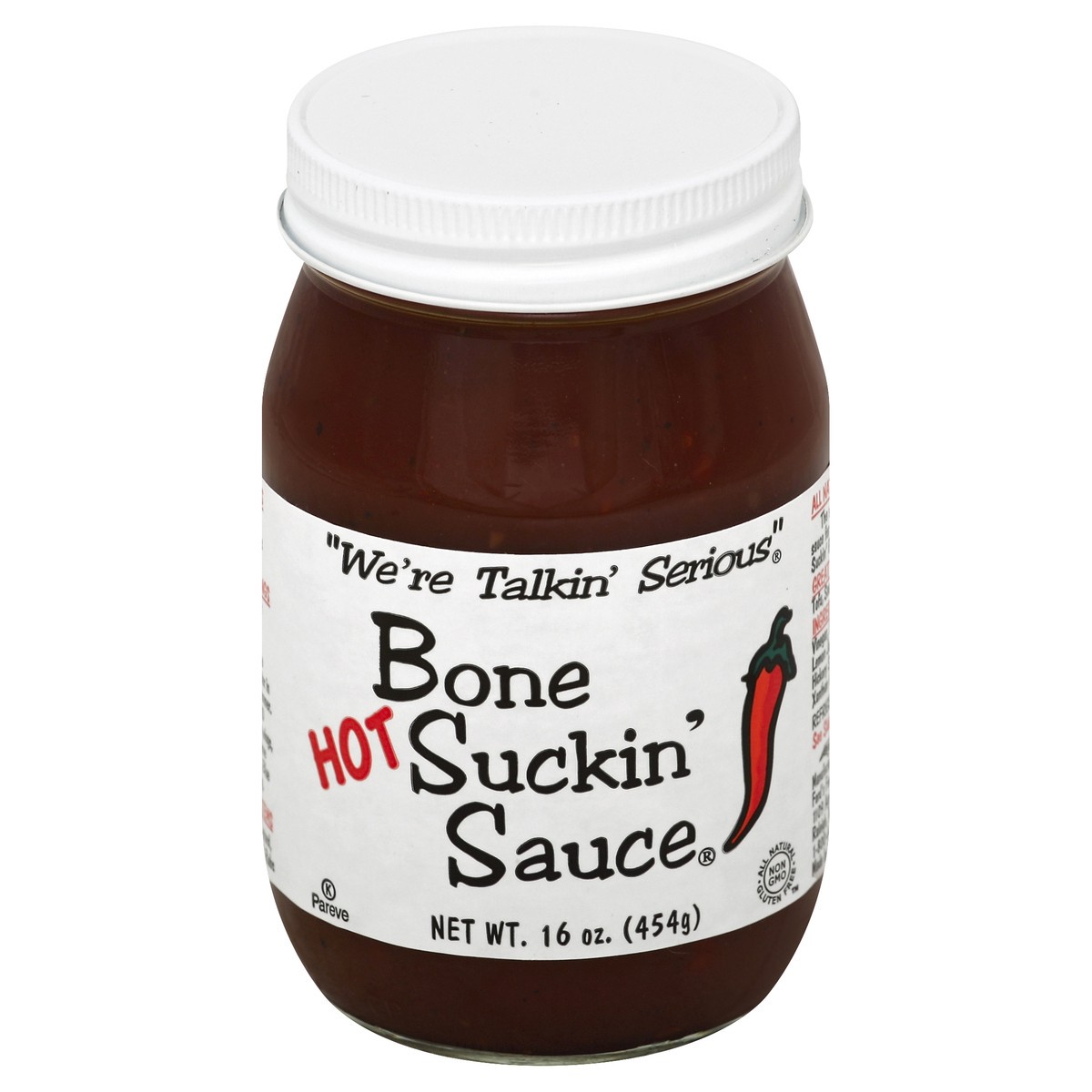 slide 3 of 3, Bone Suckin' Sauce Bone Suckin Sce Bbq Hot, 16 oz