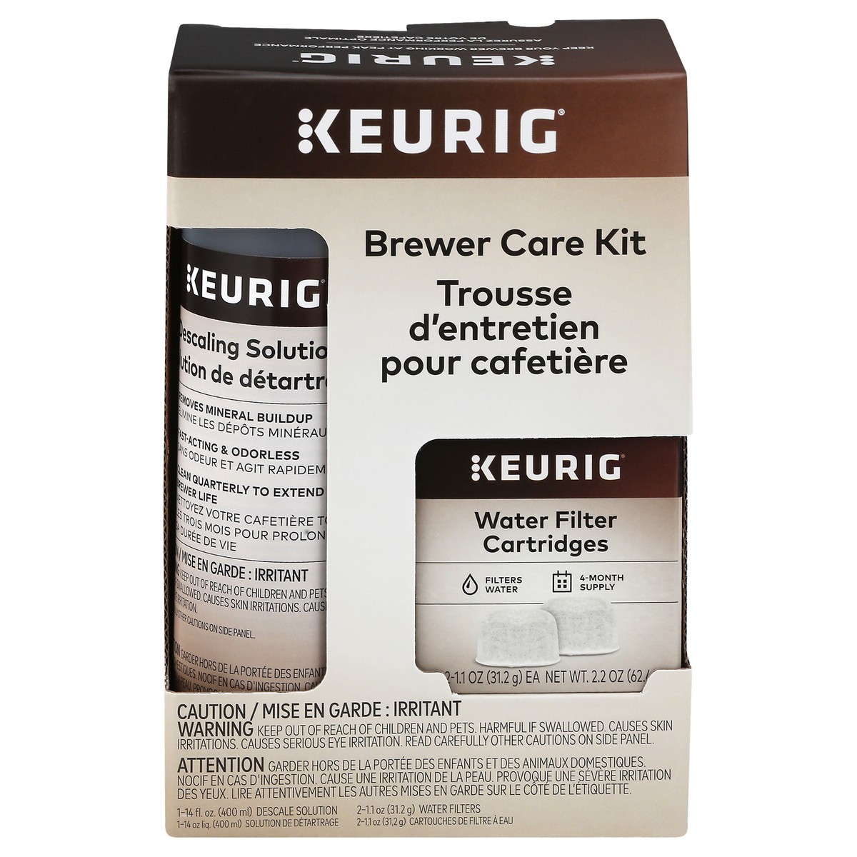 slide 1 of 11, Keurig Brewer Care Kit 1 ea, 2 ct