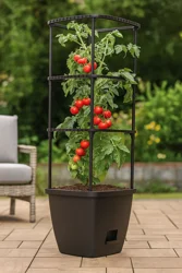Harvest Bloom Self-Watering Planter With Expandible Trellis