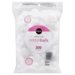 Publix Cotton Balls, Triple Size