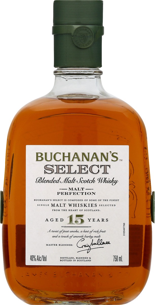 slide 6 of 8, Buchanan's Blended Malt Scotch Whisky, 750 ml