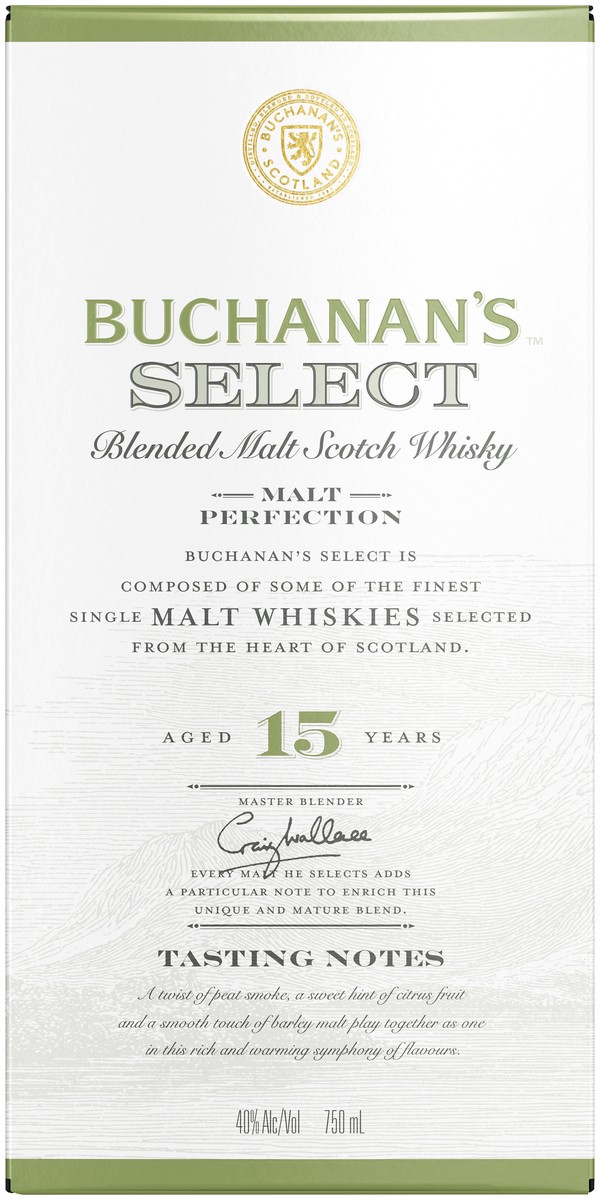 slide 1 of 8, Buchanan's Blended Malt Scotch Whisky, 750 ml