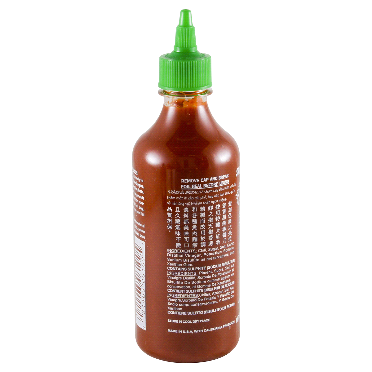 slide 3 of 4, Huy Fong Sriracha Chili Sauce Hot, 17 oz