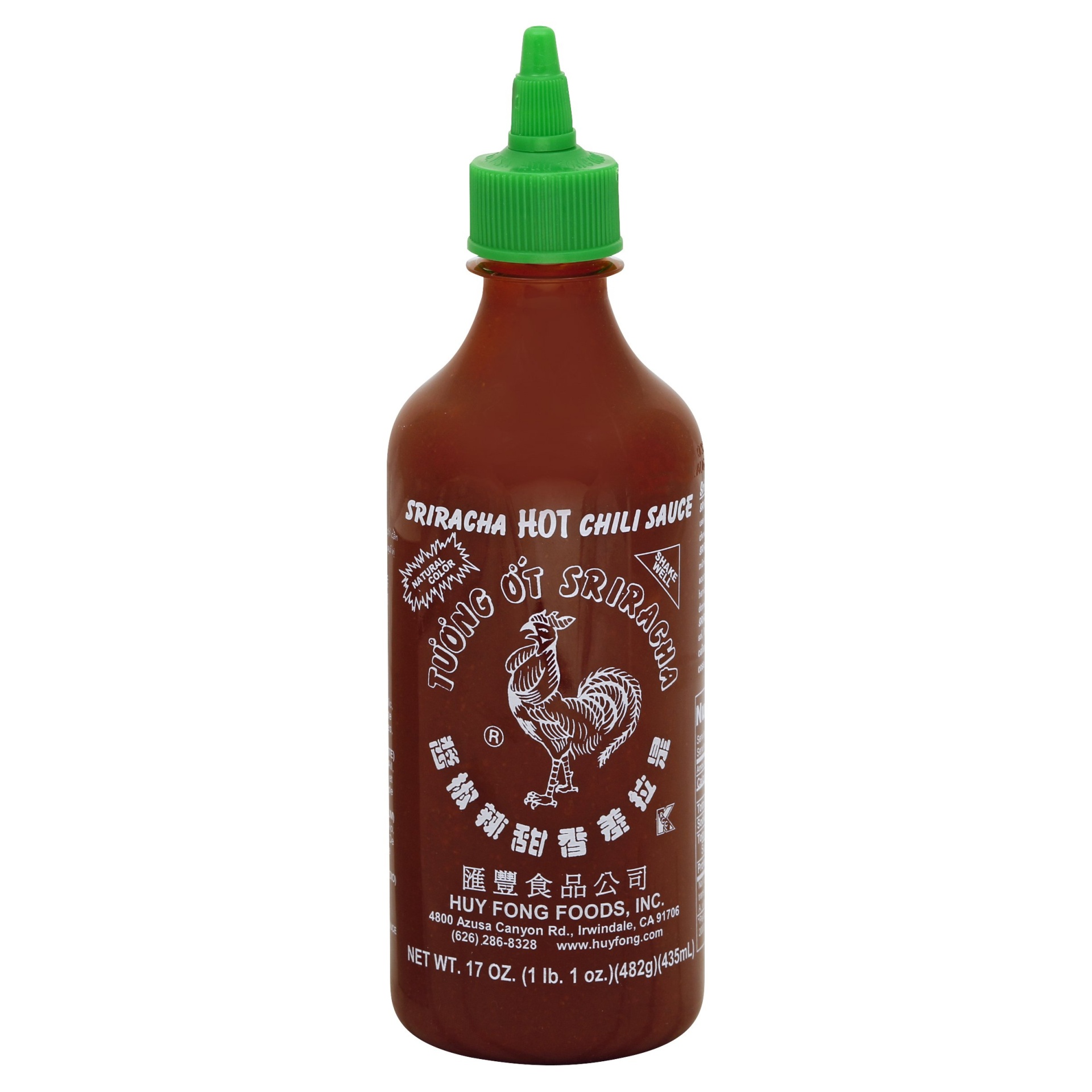 slide 1 of 4, Huy Fong Sriracha Chili Sauce Hot, 17 oz