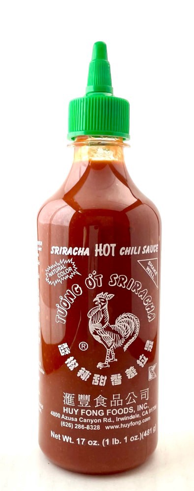 slide 1 of 3, Huy Fong Sriracha Hot Chili Sauce 17 oz, 17 oz
