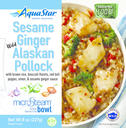 slide 1 of 1, Aqua Star Sesame Ginger Wild A, 8 oz