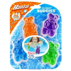 Banzai Gummy Buddies Gummy Bear Dive Toys