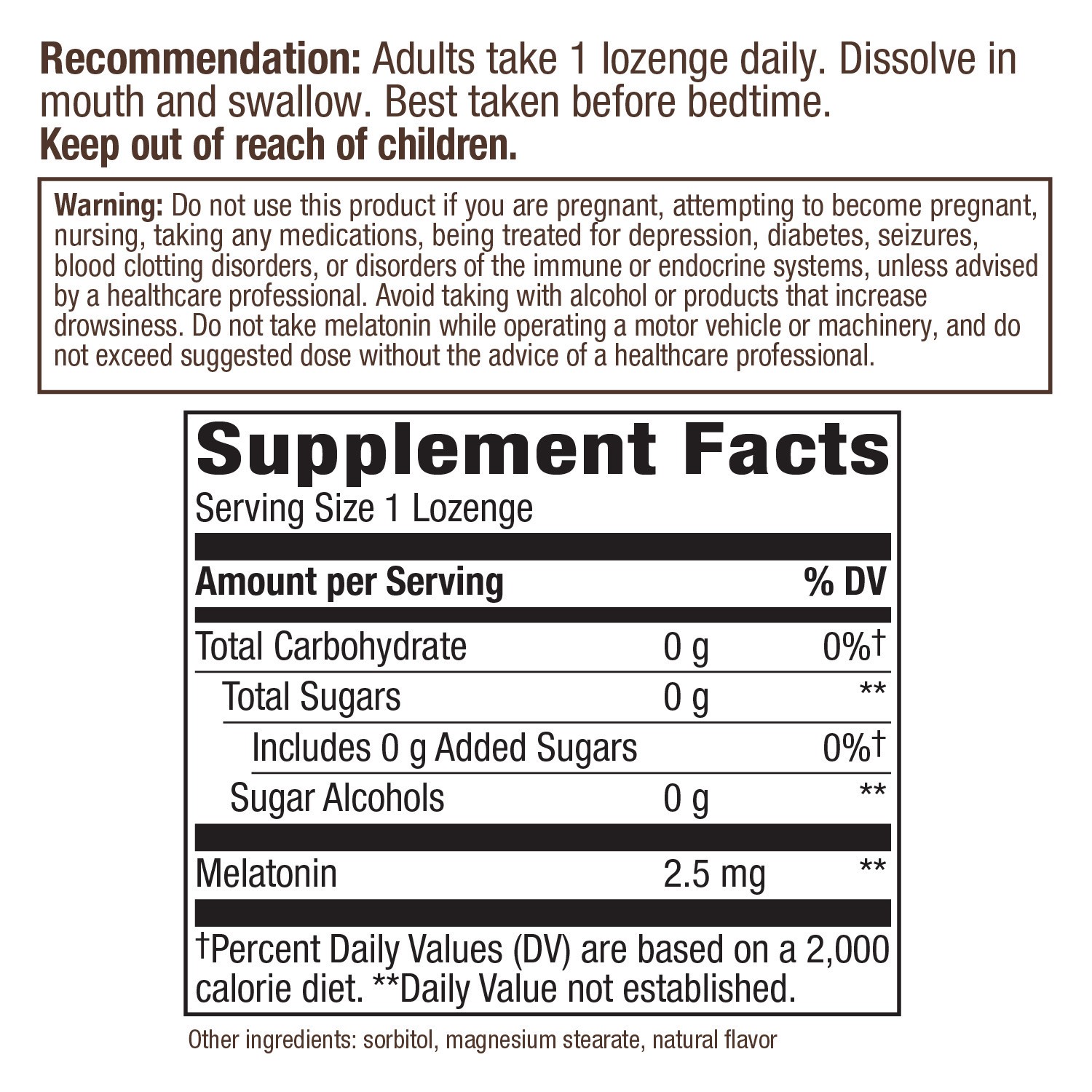 slide 2 of 5, Alive! Melatonin 100 ea, 100 ct