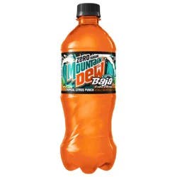 Mountain Dew Zero Sugar Baja Cabo Citrus Soda Tropical Citrus Punch 20 fl oz