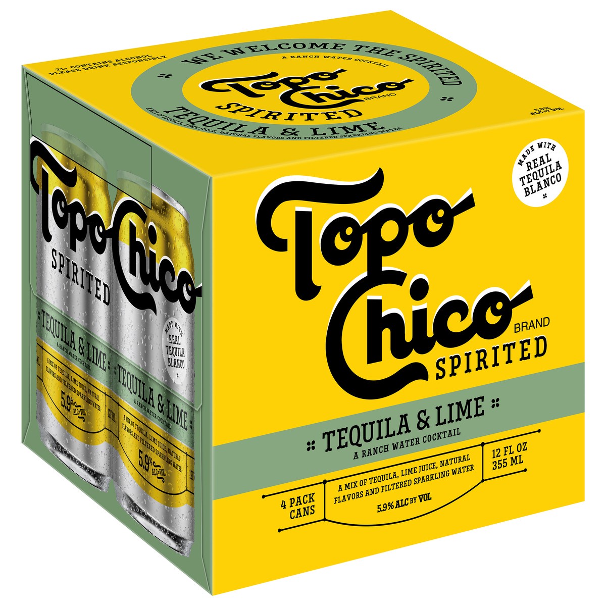 slide 8 of 9, Topo Chico Cocktail, 4 ct; 12 fl oz