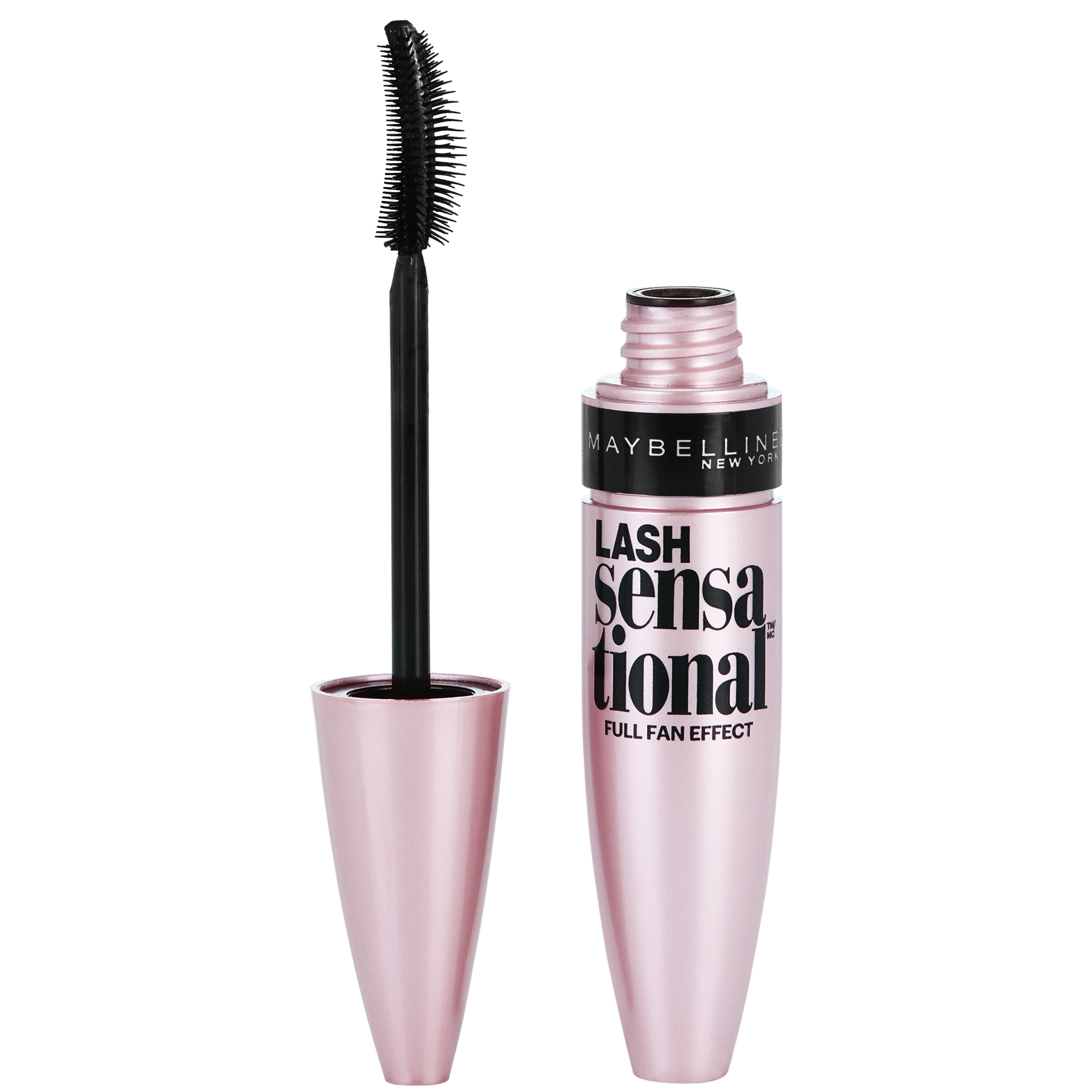 slide 1 of 2, Maybelline Lash Waterproof Sensational Lengthening Mascara - Washable Blackest Black - 0.32 fl oz, 0.32 fl oz