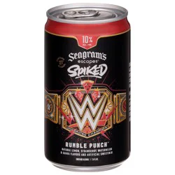 Seagram's Escapes Spiked x WWE Rumble Punch - 7.5oz