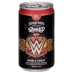 Seagram's Escapes Spiked x WWE Rumble Punch - 7.5oz
