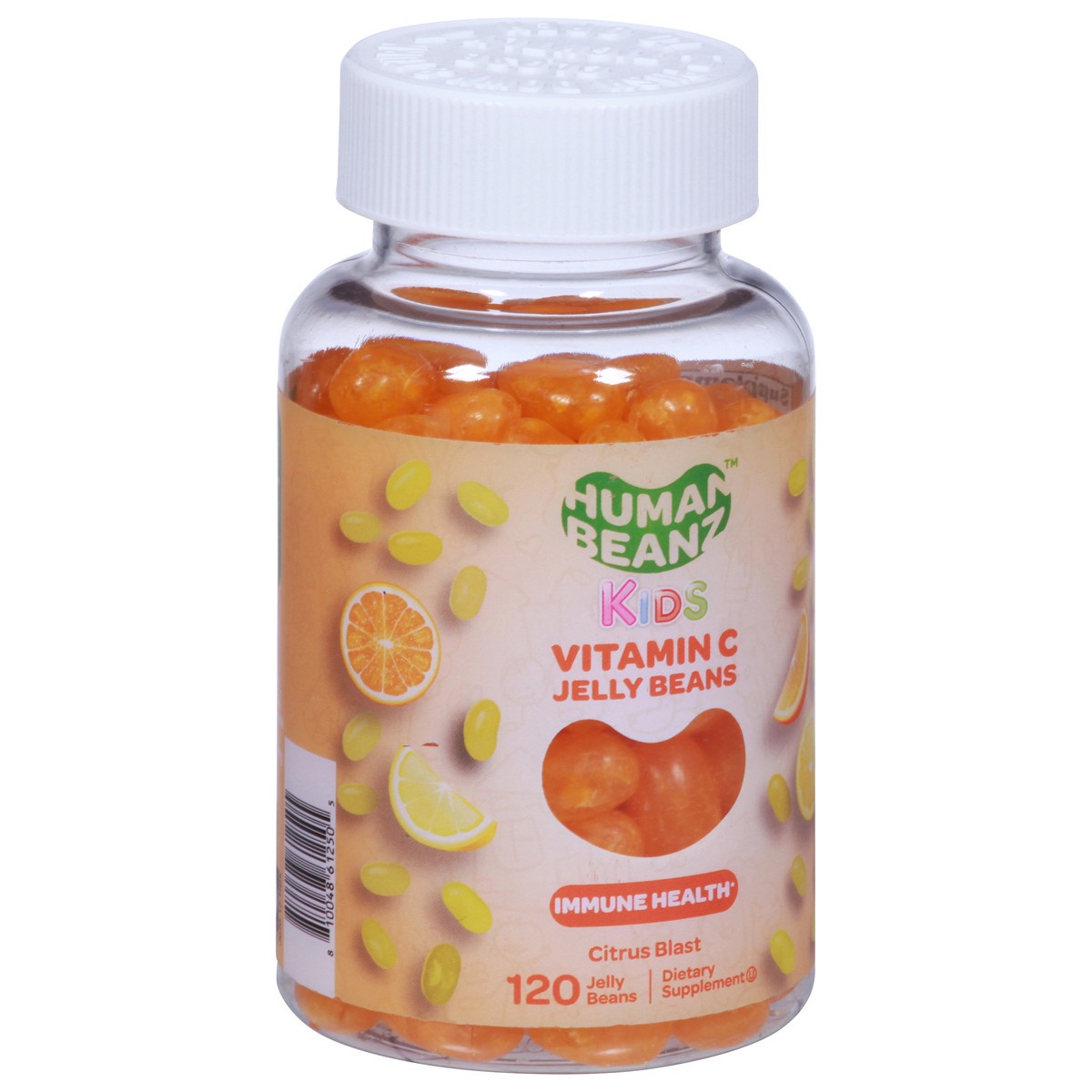 slide 9 of 9, Human Beanz Kids Vitamin C Jelly Beans - Citrus Blast - 120 ct, 120 ct