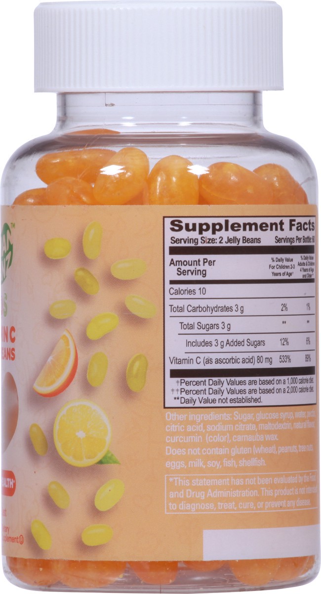 slide 5 of 9, Human Beanz Kids Vitamin C Jelly Beans - Citrus Blast - 120 ct, 120 ct