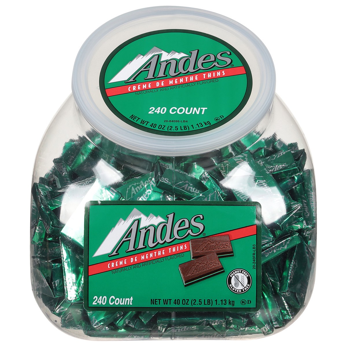 slide 1 of 14, Andes Creme De Menthe Thins 240 ea, 240 ct