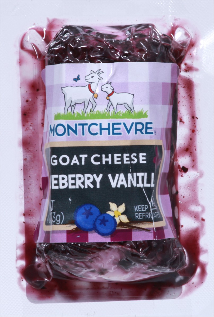 slide 7 of 9, Montchevre Blueberry Vanilla Goat Cheese 4 oz, 4 oz