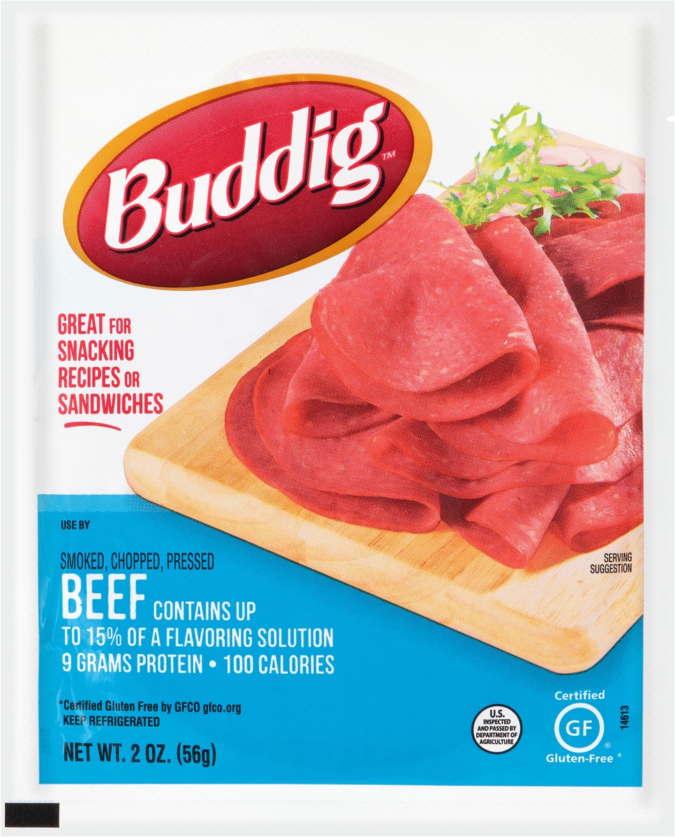 slide 4 of 7, Buddig Original Beef, 2 oz, 2 oz