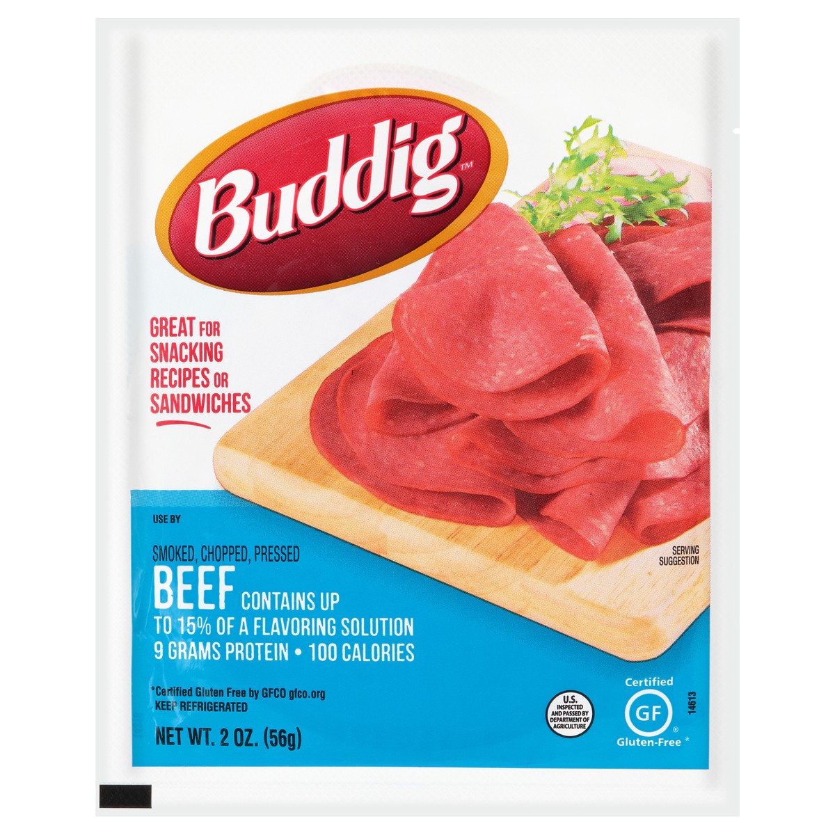 slide 1 of 7, Buddig Original Beef, 2 oz, 2 oz