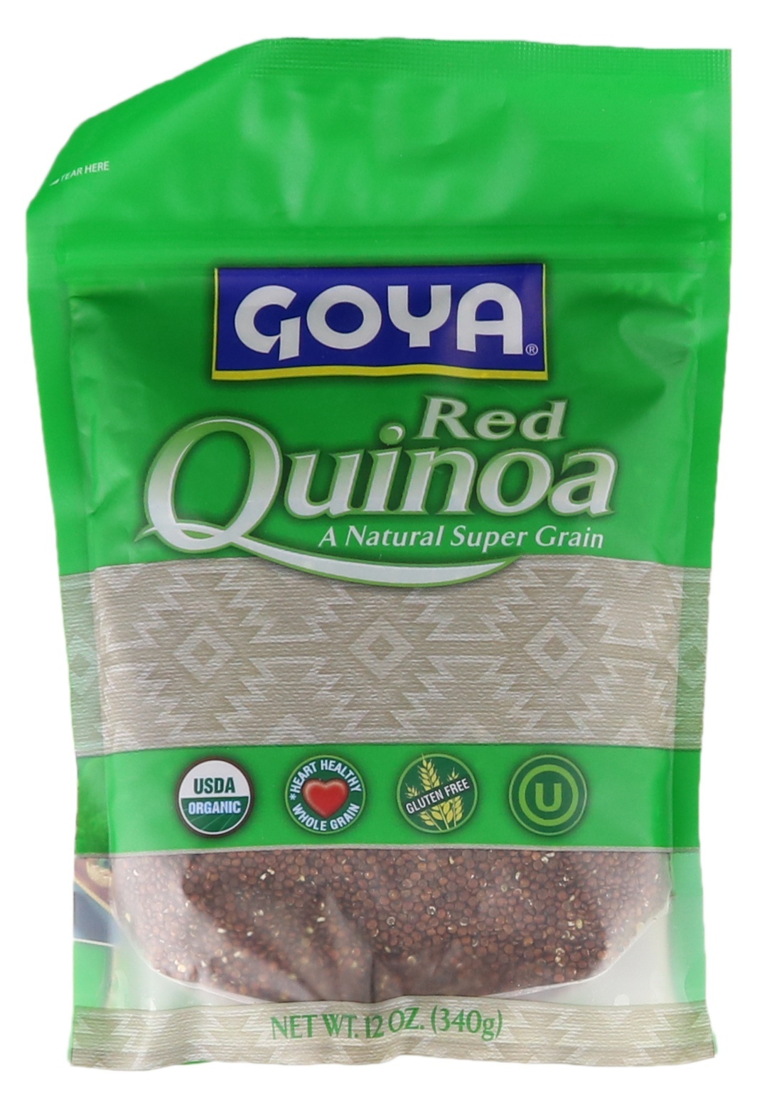 slide 1 of 1, Goya Organic Red Quinoa, 12 oz