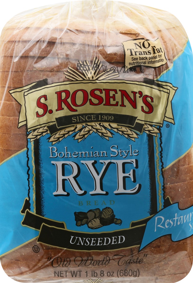 slide 2 of 9, S. Rosen's Bohemian Style Rye, Unseeded, 24oz, 24 oz