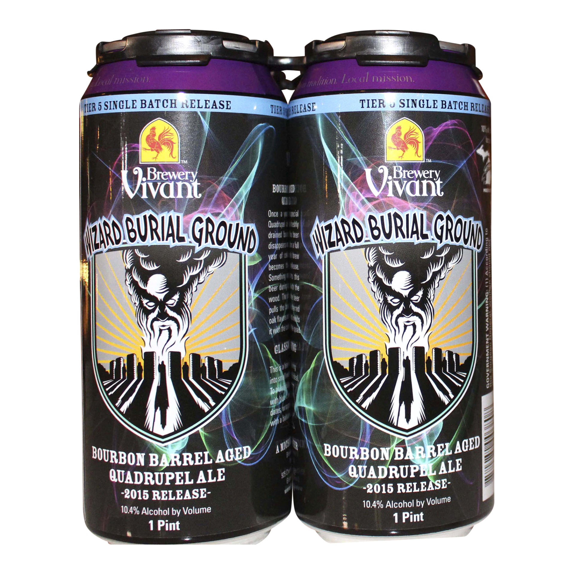 slide 1 of 1, BREWERY VIVANT Wizard Burial Ground, 4 ct; 16 oz