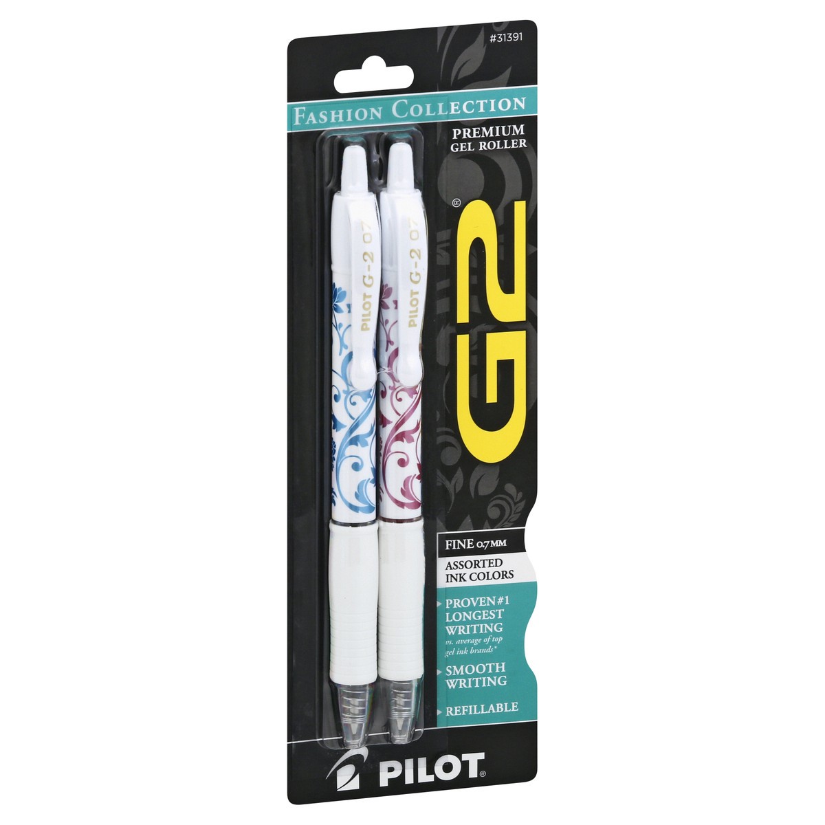 slide 7 of 11, Pilot G2 Fashion Collection Fine 0.7 mm Assorted Ink Gel Pens 2 ea, 2 ct