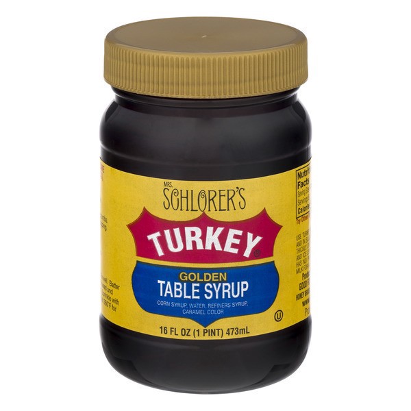 slide 1 of 1, Mrs. Schlorer's Mrs Schlo Turkey Syrup, 16 fl oz