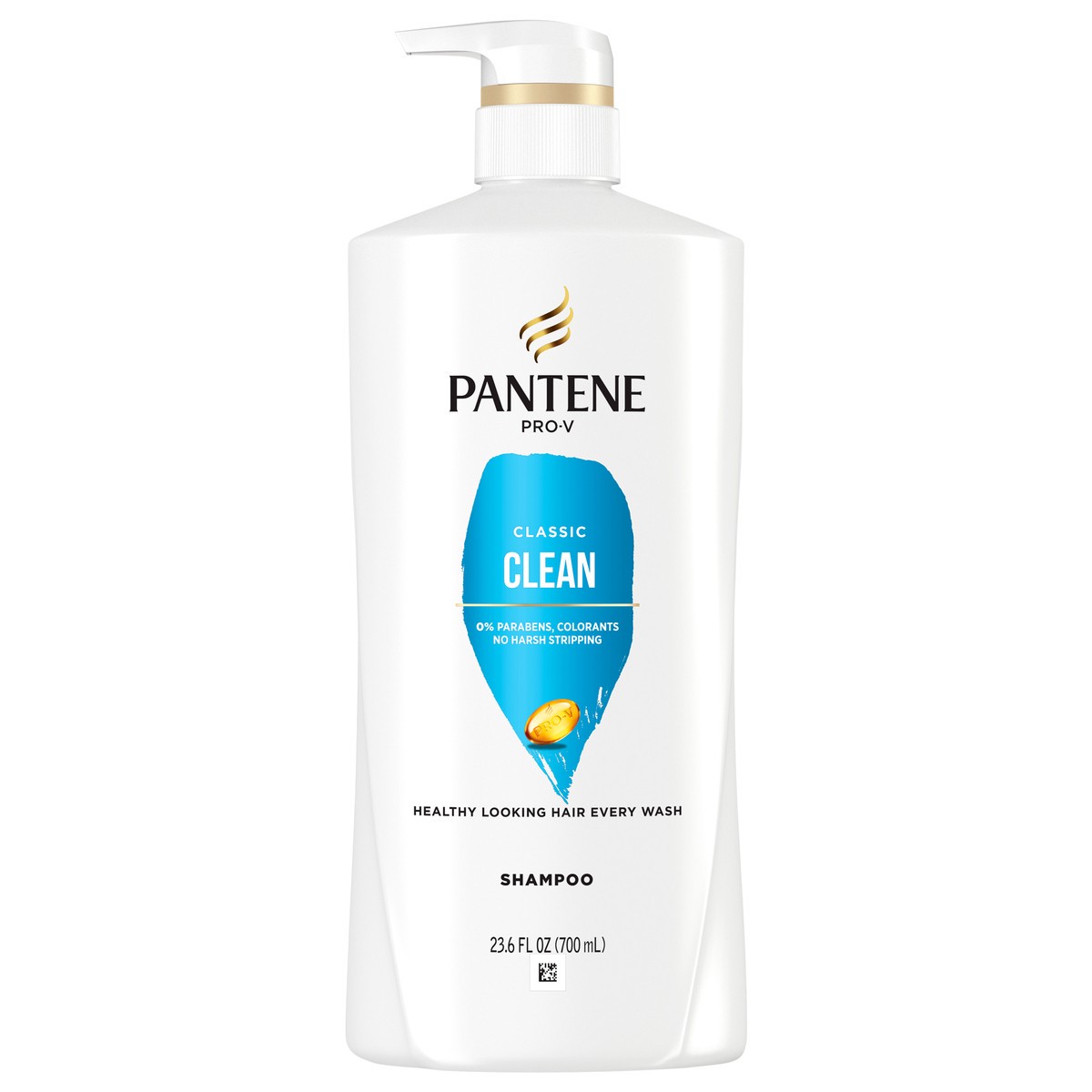 slide 1 of 4, PANTENE PRO-V Classic Clean Shampoo, 23.6oz, 23.60 fl oz