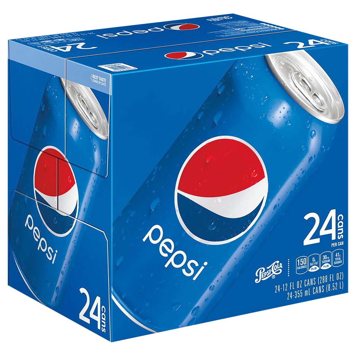 slide 2 of 5, Pepsi Soda Cola - 24 ct, 24 ct