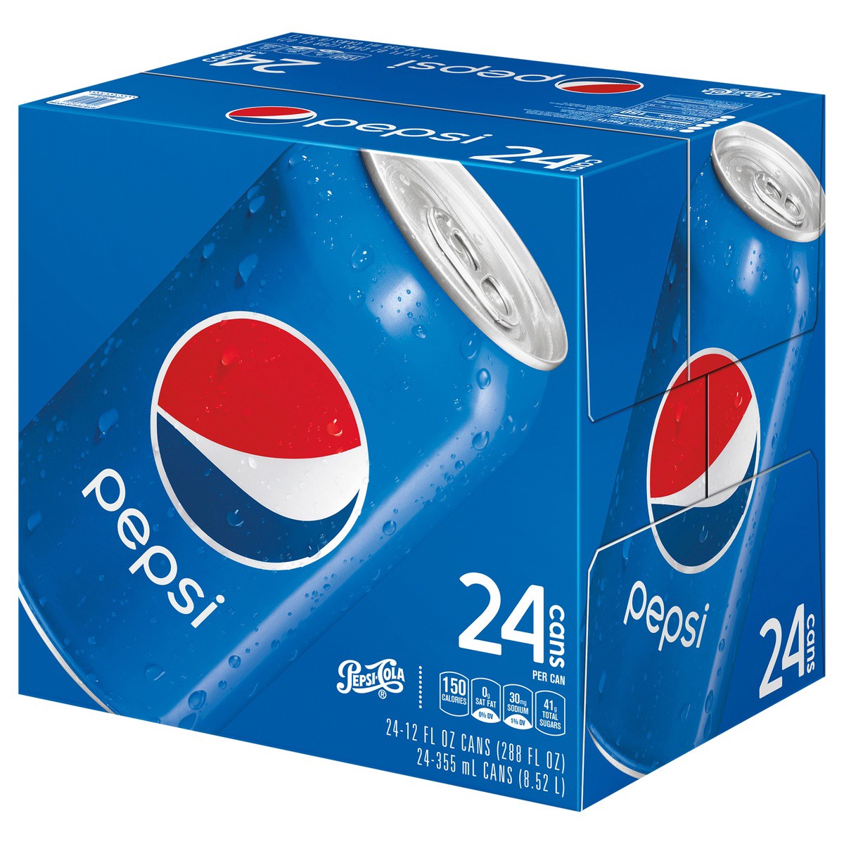 slide 5 of 5, Pepsi Soda Cola - 24 ct, 24 ct