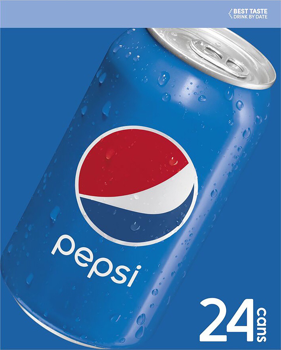 slide 4 of 5, Pepsi Soda Cola - 24 ct, 24 ct