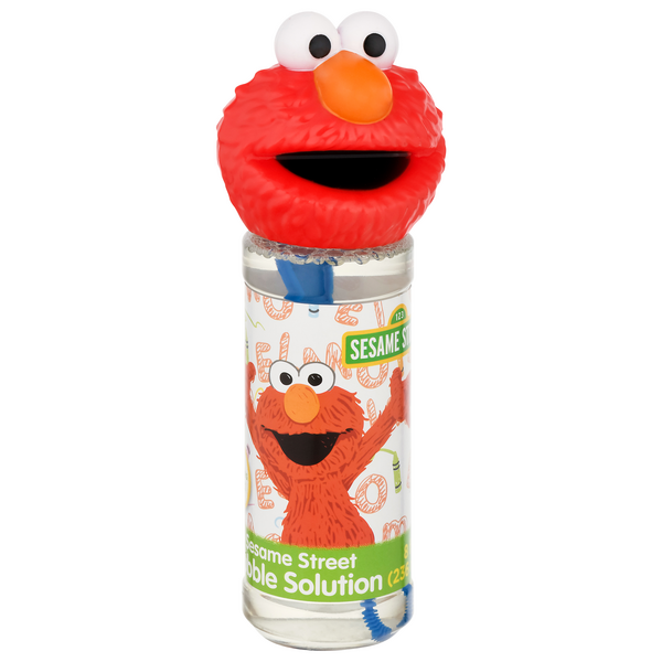 slide 1 of 1, Fubbles Little Kids Sesame Street Elmo Bottle Of Bubbles, 8 fl oz