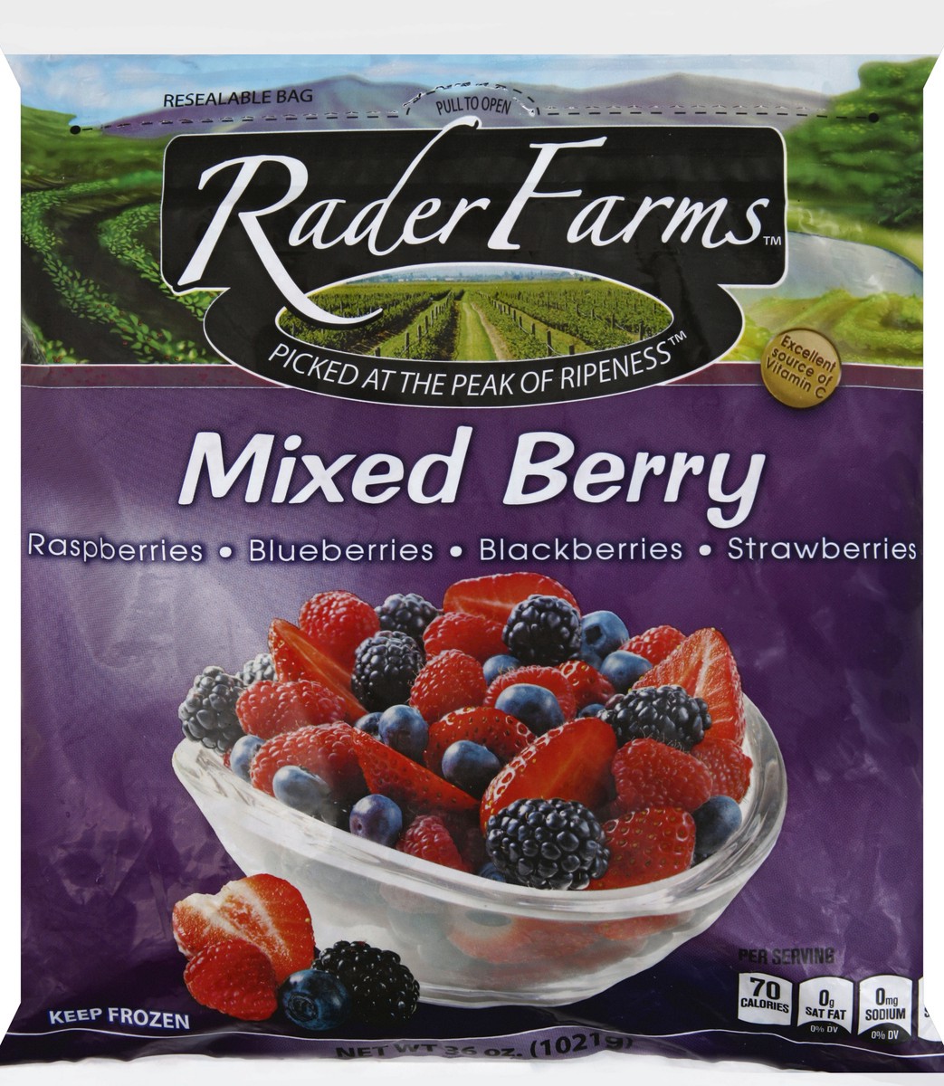 slide 1 of 8, Rader Farms Mixed Berry 36 oz, 36 oz
