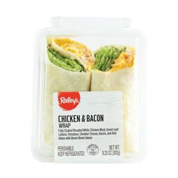 Raley's Ready-To-Go Chicken & Bacon Wrap With Boom Boom Sauce 9.25 oz