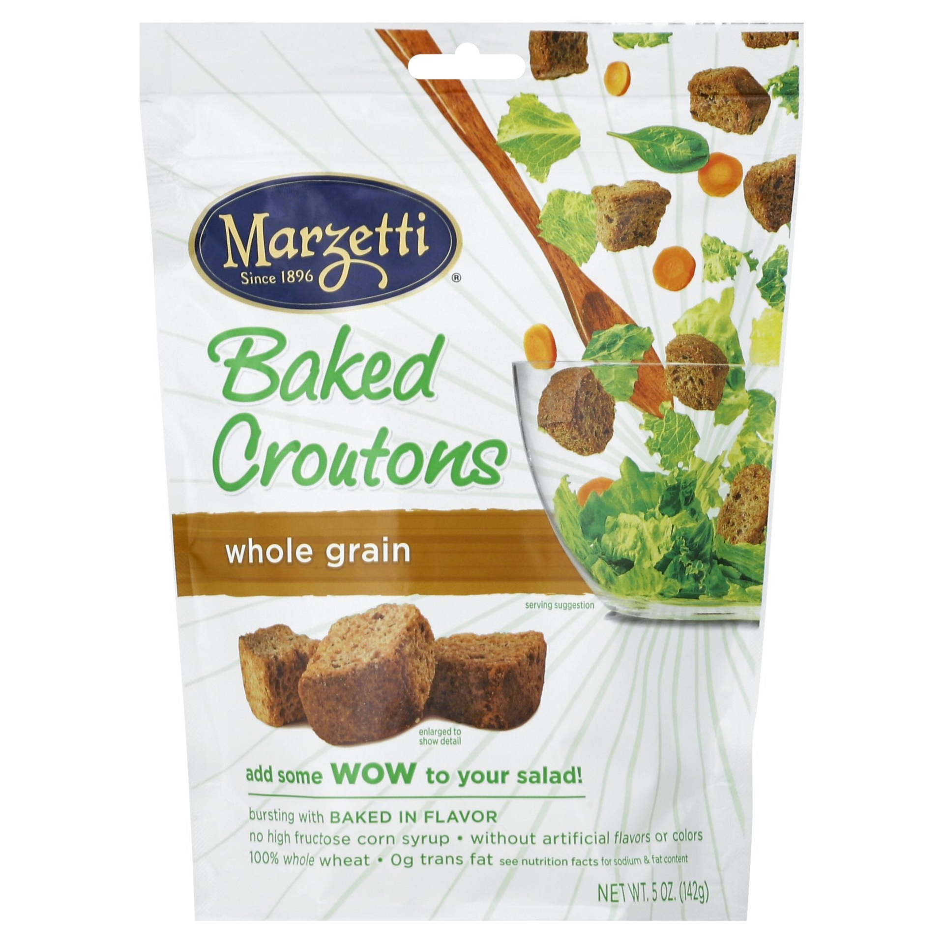 slide 1 of 8, Marzetti Whole Grain Croutons, 5 oz