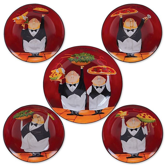 slide 1 of 1, Certified International Waiters Pasta Bowl Set, 5 ct