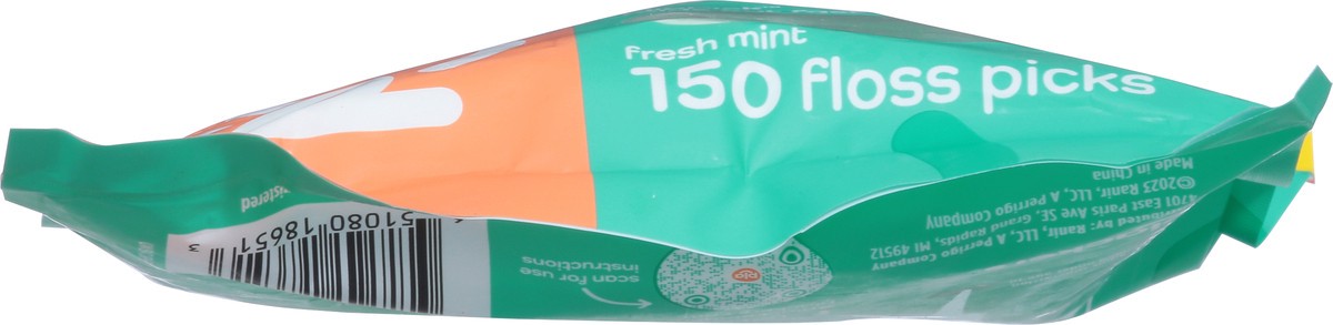 slide 4 of 9, Plackers Micro Line Fresh Mint Floss Picks 150 ea, 150 ct