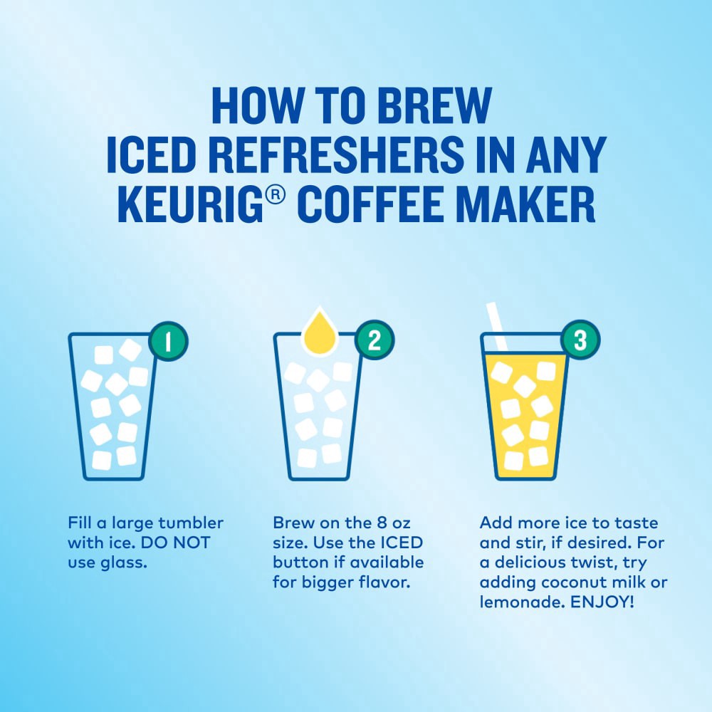 slide 3 of 5, The Original Donut Shop Pineapple Passionfruit Refresher K-Cup Pods, 10 ct