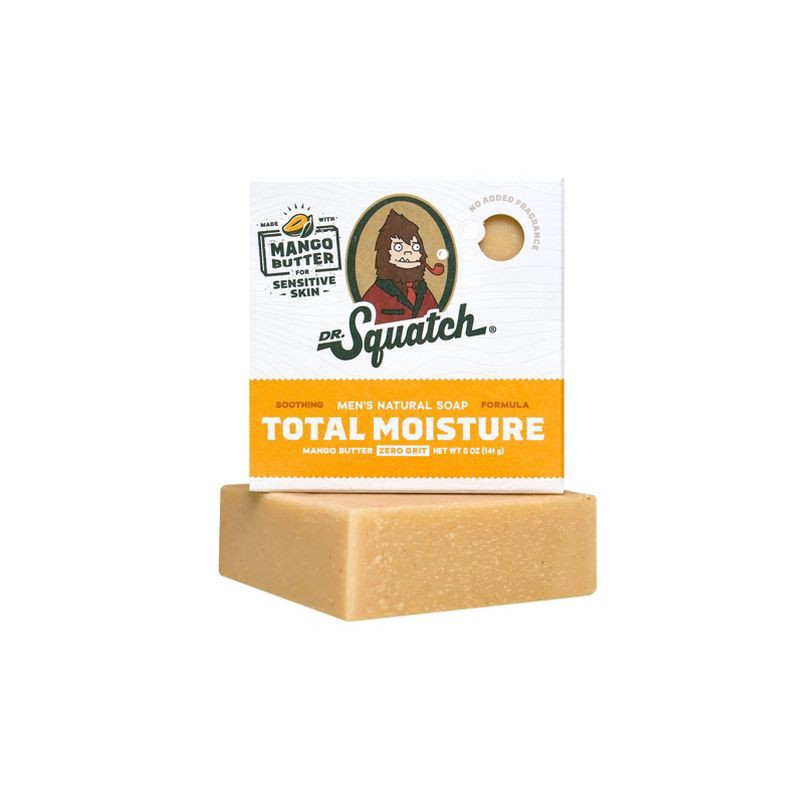 slide 5 of 6, Dr Squatch Dr. Squatch Total Moisture - Mango Bar Soap, 5 oz