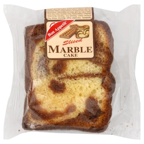 slide 1 of 1, Bon Appetit Sliced Marble Cake, 4 oz