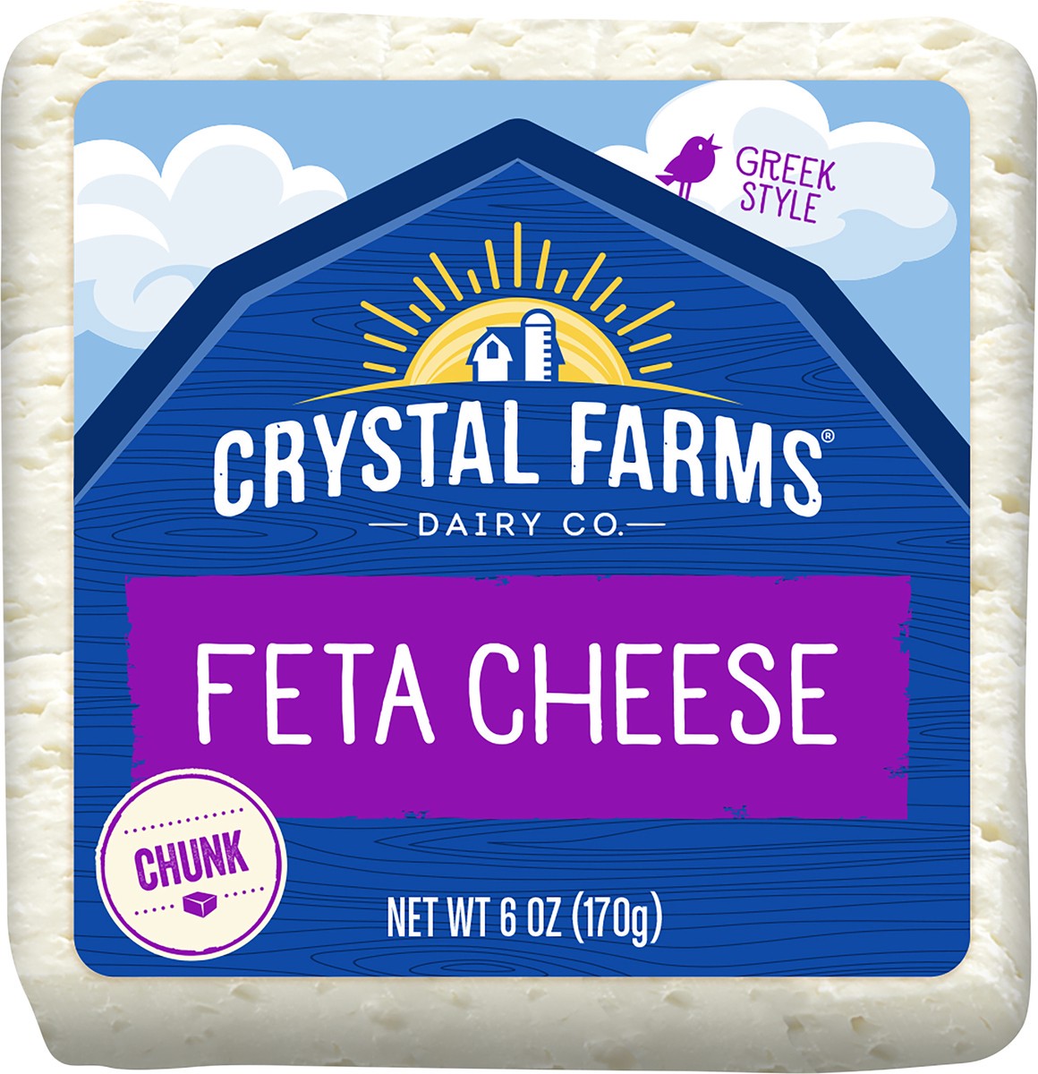 slide 6 of 6, Crystal Farms Cheese, 6 oz