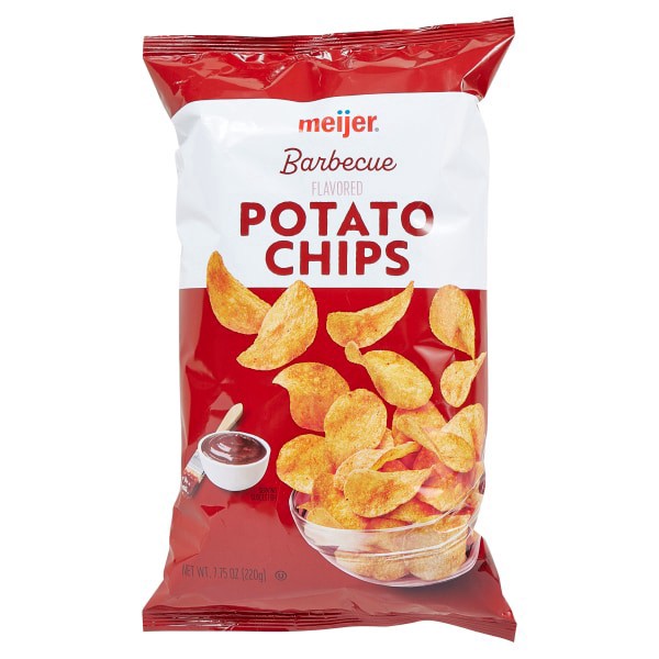 slide 19 of 21, Meijer BBQ Potato Chips, 7.75 oz