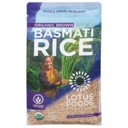 Lotus Foods Organic Brown Basmati Rice - 30 oz