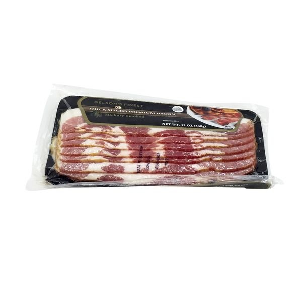 slide 1 of 1, Gelson's Finest Thick Bacon, 12 oz
