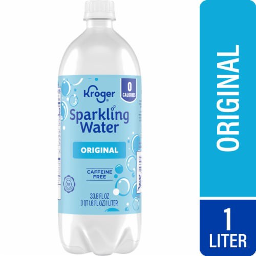 slide 1 of 3, Kroger® Original Sparkling Water, 1 liter
