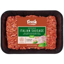 Fresh from Meijer Ground Mild Italian Sausage, 16 oz